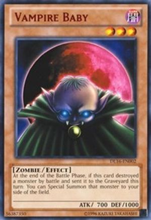 Vampire Baby (Red) (DL16-EN002) - Duelist League Promo Unlimited