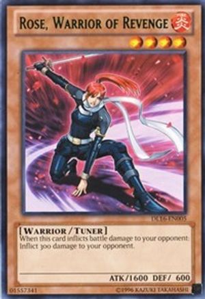 Rose, Warrior of Revenge (Green) (DL16-EN005) - Duelist League Promo Unlimited