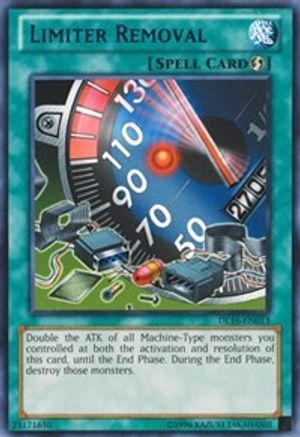 Limiter Removal (Blue) (DL16-EN013) - Duelist League Promo Unlimited