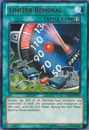 Limiter Removal (Red) (DL16-EN013) - Duelist League Promo Unlimited