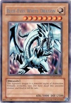 Blue-Eyes White Dragon (Silver) (DL09-EN001) - Duelist League Promo Unlimited