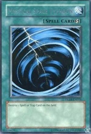 Mystical Space Typhoon (Silver) (DL09-EN014) - Duelist League Promo Unlimited