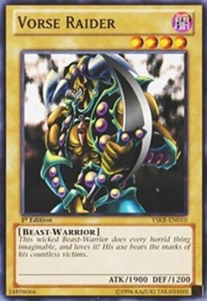 Vorse Raider (YSKR-EN010) - Starter Deck: Kaiba Reloaded 1st Edition