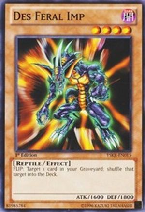 Des Feral Imp (YSKR-EN015) - Starter Deck: Kaiba Reloaded Unlimited