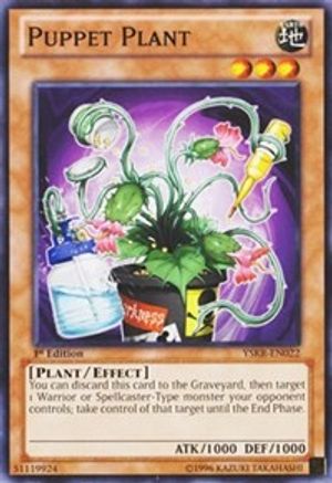 Puppet Plant (YSKR-EN022) - Starter Deck: Kaiba Reloaded Unlimited
