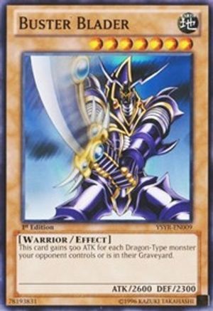Buster Blader (YSYR-EN009) - Starter Deck: Yugi Reloaded 1st Edition