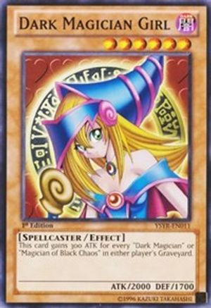 Dark Magician Girl (YSYR-EN011) - Starter Deck: Yugi Reloaded 1st Edition