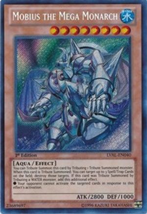 Mobius the Mega Monarch (LVAL-EN040) - Legacy of the Valiant 1st Edition