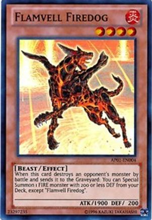 Flamvell Firedog (AP01-EN004) - Astral Pack 1 Unlimited