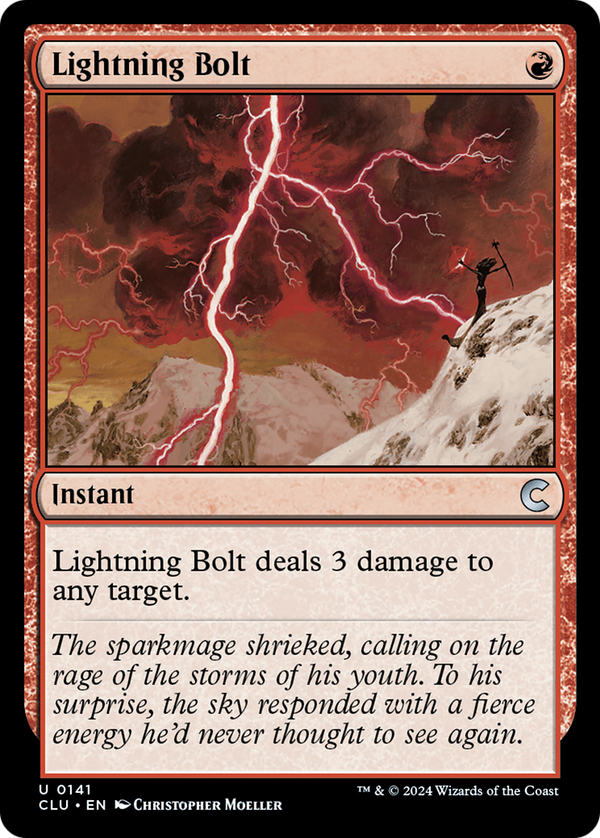 Lightning Bolt [Ravnica: Clue Edition]