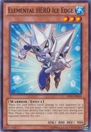 Elemental HERO Ice Edge (AP01-EN018) - Astral Pack 1 Unlimited