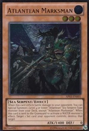 Atlantean Marksman (UTR) (AP03-EN001) - Astral Pack 3 Unlimited