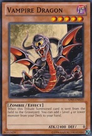 Vampire Dragon (AP03-EN020) - Astral Pack 3 Unlimited