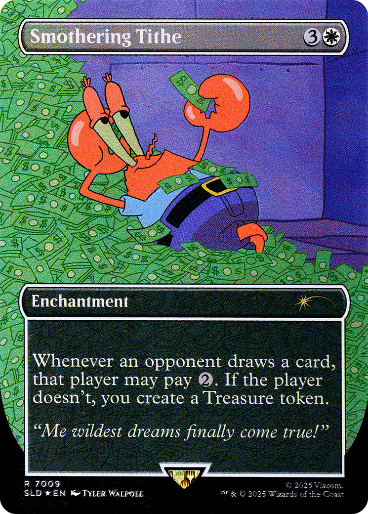 Smothering Tithe (7009) (Rainbow Foil) [Secret Lair Drop Series]