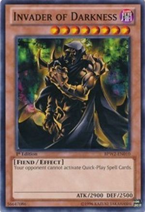 Invader of Darkness (BPW2-EN010) - Battle Pack 2: War of the Giants Round 2 1st Edition