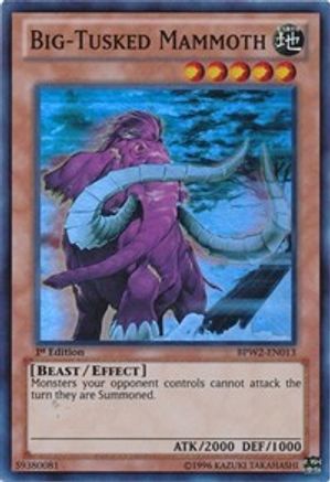 Big-Tusked Mammoth (BPW2-EN013) - Battle Pack 2: War of the Giants Round 2 1st Edition