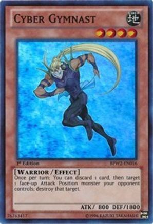 Cyber Gymnast (BPW2-EN016) - Battle Pack 2: War of the Giants Round 2 1st Edition