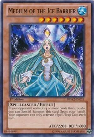 Medium of the Ice Barrier (BPW2-EN031) - Battle Pack 2: War of the Giants Round 2 1st Edition