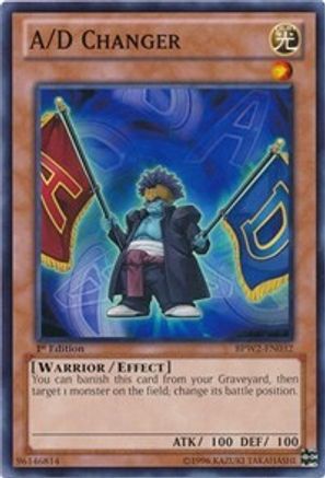 A/D Changer (BPW2-EN032) - Battle Pack 2: War of the Giants Round 2 1st Edition