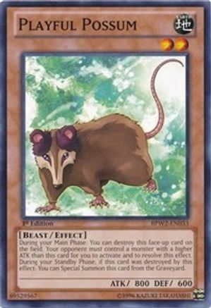 Playful Possum (BPW2-EN033) - Battle Pack 2: War of the Giants Round 2 1st Edition