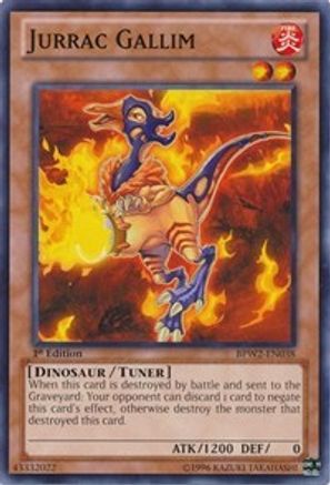 Jurrac Gallim (BPW2-EN038) - Battle Pack 2: War of the Giants Round 2 1st Edition
