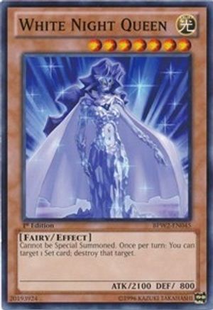 White Night Queen (BPW2-EN045) - Battle Pack 2: War of the Giants Round 2 1st Edition