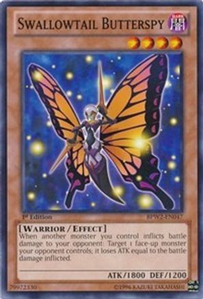 Swallowtail Butterspy (BPW2-EN047) - Battle Pack 2: War of the Giants Round 2 1st Edition