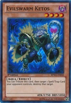 Evilswarm Ketos (BPW2-EN050) - Battle Pack 2: War of the Giants Round 2 1st Edition