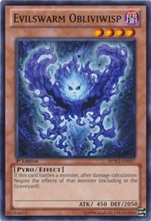 Evilswarm Obliviwisp (BPW2-EN057) - Battle Pack 2: War of the Giants Round 2 1st Edition