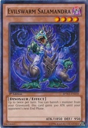 Evilswarm Salamandra (BPW2-EN058) - Battle Pack 2: War of the Giants Round 2 1st Edition