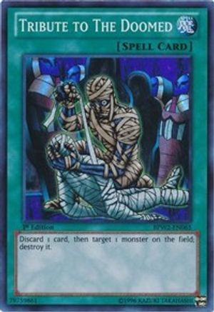 Tribute to The Doomed (BPW2-EN065) - Battle Pack 2: War of the Giants Round 2 1st Edition