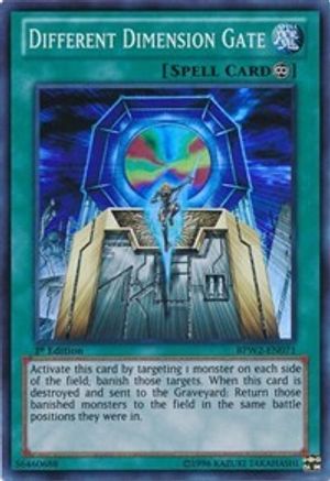 Different Dimension Gate (BPW2-EN071) - Battle Pack 2: War of the Giants Round 2 1st Edition