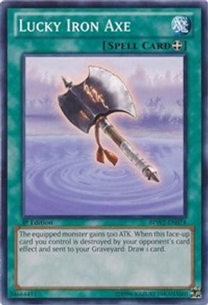 Lucky Iron Axe (BPW2-EN074) - Battle Pack 2: War of the Giants Round 2 1st Edition