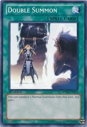 Double Summon (BPW2-EN075) - Battle Pack 2: War of the Giants Round 2 1st Edition