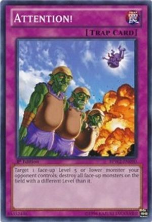 Attention! (BPW2-EN090) - Battle Pack 2: War of the Giants Round 2 1st Edition
