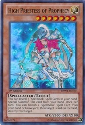 High Priestess of Prophecy (BPW2-EN100) - Battle Pack 2: War of the Giants Round 2 1st Edition
