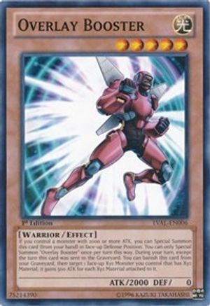 Overlay Booster (LVAL-EN006) - Legacy of the Valiant 1st Edition