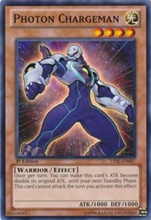 Photon Chargeman (LVAL-EN007) - Legacy of the Valiant 1st Edition