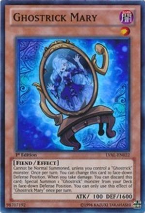 Ghostrick Mary (LVAL-EN022) - Legacy of the Valiant Unlimited