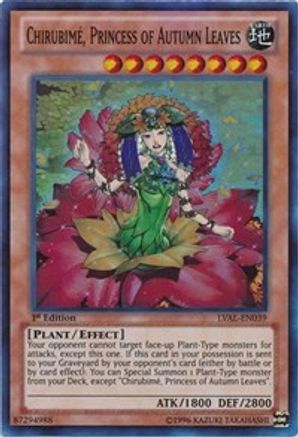 Chirubime, Princess of Autumn Leaves (LVAL-EN039) - Legacy of the Valiant Unlimited