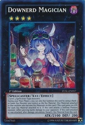 Downerd Magician (LVAL-EN057) - Legacy of the Valiant 1st Edition
