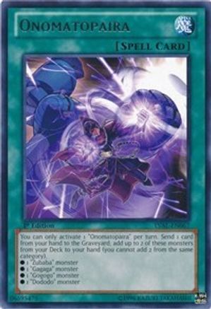 Onomatopaira (LVAL-EN067) - Legacy of the Valiant Unlimited