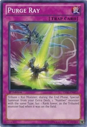 Purge Ray (LVAL-EN072) - Legacy of the Valiant 1st Edition