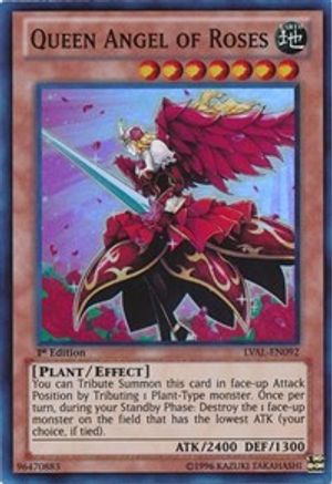 Queen Angel of Roses (LVAL-EN092) - Legacy of the Valiant Unlimited