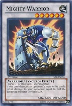 Mighty Warrior (LVAL-EN096) - Legacy of the Valiant Unlimited
