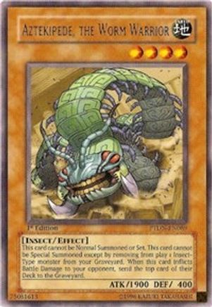 Aztekipede, the Worm Warrior (PTDN-EN089) - Phantom Darkness 1st Edition