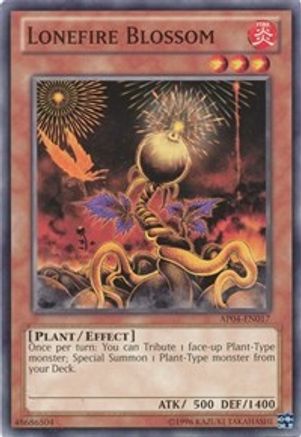 Lonefire Blossom (AP04-EN017) - Astral Pack 4 Unlimited