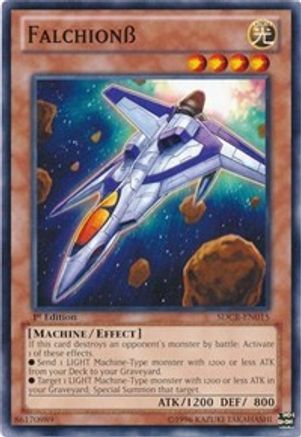 Falchion Beta (SDCR-EN015) - Structure Deck: Cyber Dragon Revolution 1st Edition