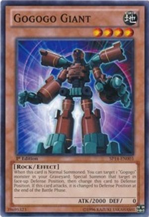Gogogo Giant (SP14-EN003) - Star Pack 2014 1st Edition