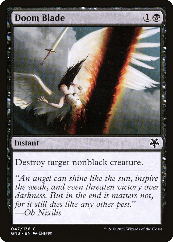Doom Blade [Game Night: Free-for-All]